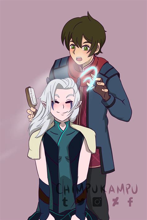 Twitter Dragon Princess Rayla Dragon Prince Rayla X Callum