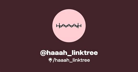 Haaahlinktree Instagram Linktree