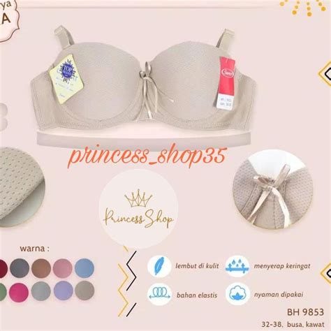 Jual Quality Control Bra Sorex Kawat Bh Sorex 9853 Busa Sedang Model Half Cup Kait 2 Ukuran 34