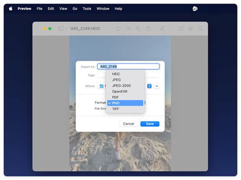 How To Convert Heic To Png On A Mac Iphone And Ipad