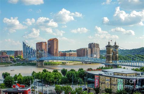 Roebling Bridge Photograph by Jim Chamberlain - Fine Art America