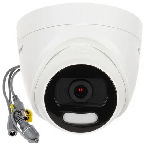 Hikvision Ds Ce Dft F Mp Colorvu Fixed Turret Camera At Rs