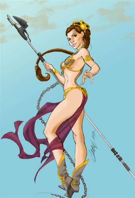 Princess Leia Slave Cartoon