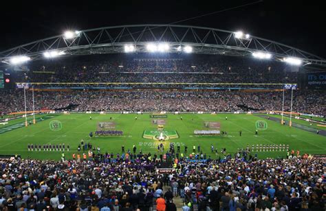 Bring On The Footy Rugby League Back In Style At Anz Stadium Sydney