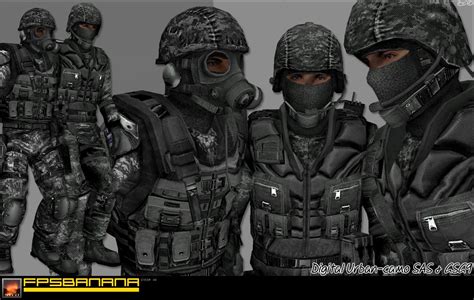 Digital Urban Camo Sas And Gsg9 Counter Strike Source Mods