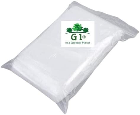 G 1 Virgin Transparent Bags Multi Purpose Use For Hot Or Cold Liquid Packing Material 6 X