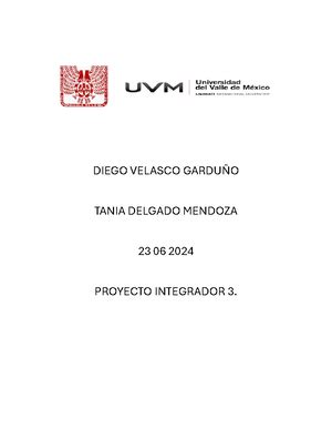 Proyecto Integrador Etapa Derecho Mercantil Actividad Proyecto