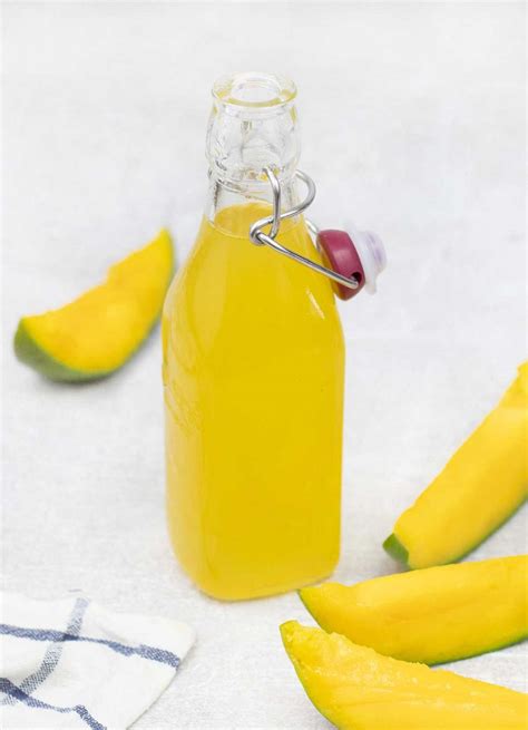 super easy mango syrup recipe recipe tale