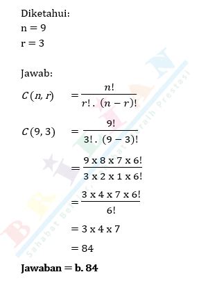 Contoh Soal Permutasi Dan Kombinasi Bimbel Brilian