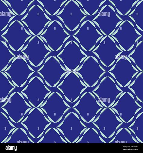 Abstract Painterly Lattice Weave Seamless Vector Pattern Interlocking