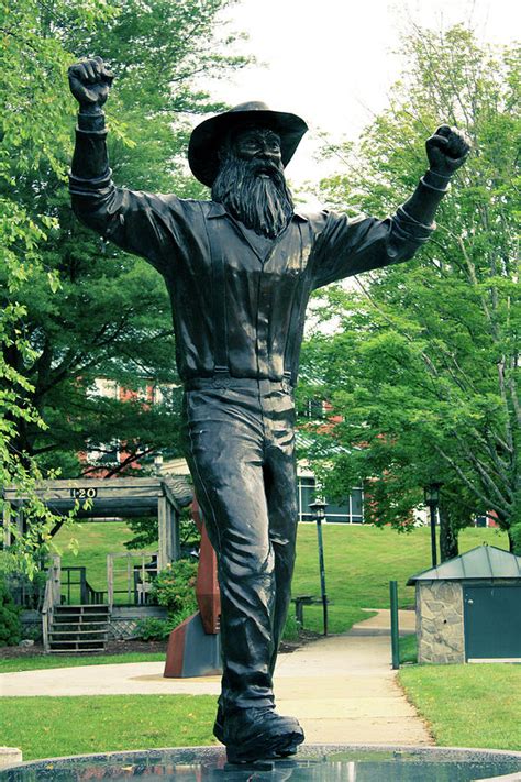 Yosef Mountaineer Statue Photograph by Selena Lorraine