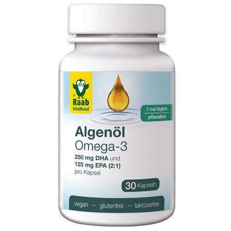 Algenöl Omega 3 30 Kapseln