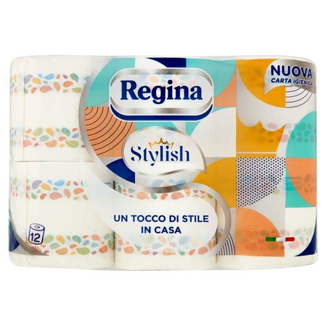 Regina Stylish Carta Igienica Rotoli Carrefour