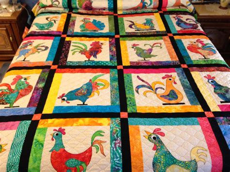 Funky Chickens Pattern From Stitched