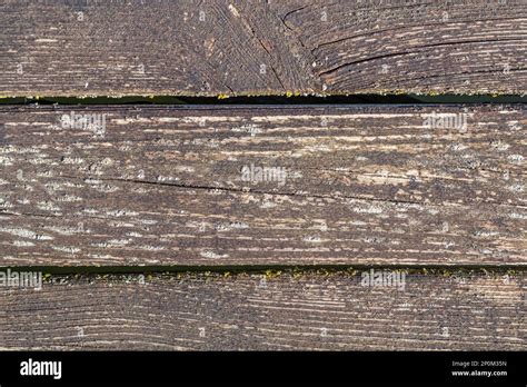 Dark Old Wooden Table Texture Background Top View Stock Photo Alamy