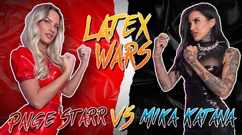 Latex Wars Latex Try On Haul With Mika Katana Youtube