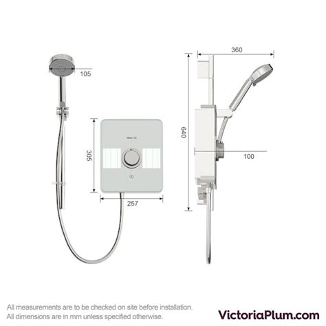 Aqualisa Lumi 8 5kw Electric Shower