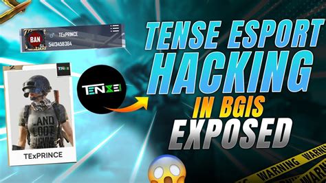 TEAM TENSE ESPORTS EXPOSED HACKING IN BGIS 2024 YouTube