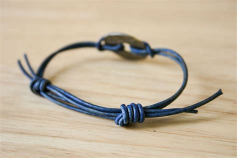 Simple Sliding Knot Bracelet Sliding Knot Bracelet Diy Leather