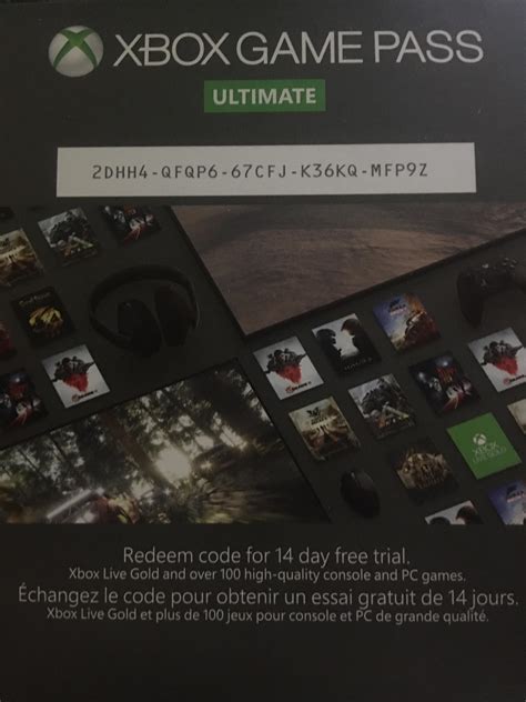 Free Xbox Game Pass Code To Any New Xbox Ppl Out There Have Fun R Xboxone