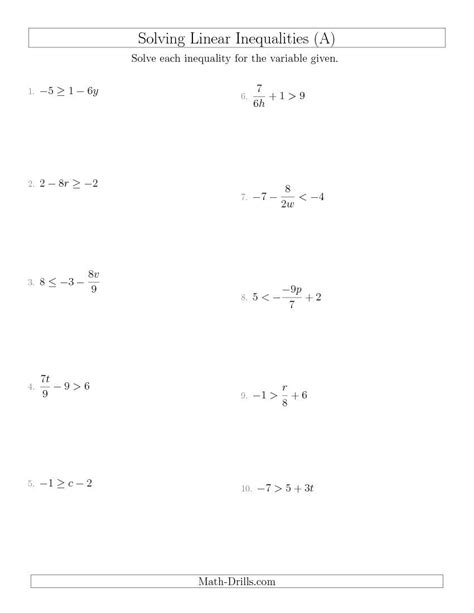 Solving A Two Step Inequality