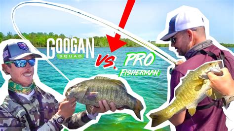 Googans Vs Elite Pro Fisherman Challenge Most Fish Wins Youtube