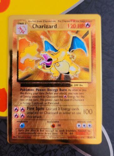 Pokemon Charizard Celebrations Metal Card Set