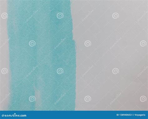 Blue Paint Swatch On White Wall Stock Image Image Of Swatch Painting