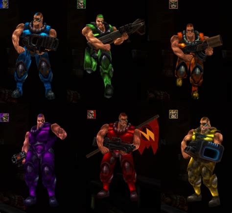 Quake II N64 male Skins by Paril addon - ModDB