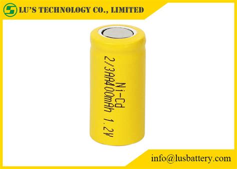 Ni Cd 1 2v 2 3aa 400mah Nickel Cadmium Nicd Battery Low Inner Resistance