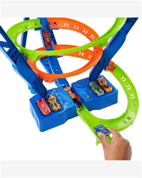 Riachuelo Pista De Percurso Hot Wheels Action Pista Ciclone De Alta Velocidade Mattel