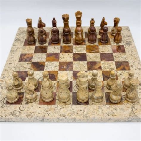 Marble Chess Set Handmade Marble Chess Board Set With Pieces - Etsy