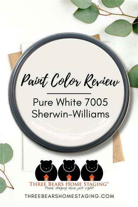 Paint Color Review Sherwin Williams Pure White 7005