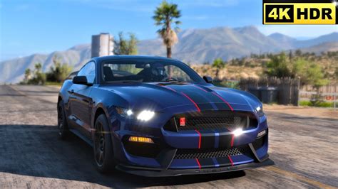 Forza Horizon 5 Mustang Shelby Ford Gt350r Ultra Realistic Graphics Cinematic Gameplay Youtube