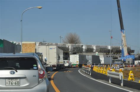 ・20140320 圏央道進捗状況 桶川市 桶川加納ic、桶川高校入口交差点付近 霊園とお墓のはなし