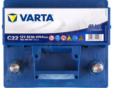 Varta Blue Dynamic C V Ah A En Autobatterie Batcar De Shop