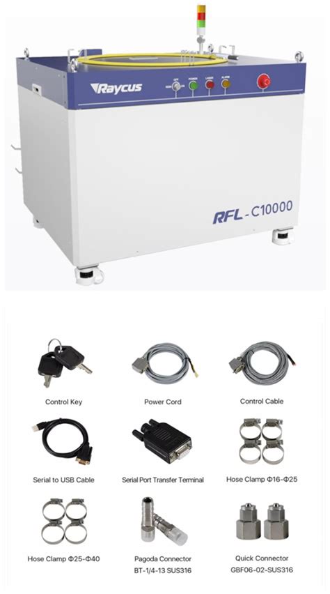 Raycus W Kw Multi Module Continuous Fiber Laser Source For Laser