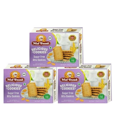 Buy Sugar Free Atta Biscuits Pack Of Online From Mid Break At Best Price