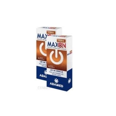 Maxon Forte Sildenafil 50 Mg 4 Tabletki Poprawa Wzwodu Cena