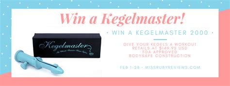 Giveaway: Kegelmaster 2000 - Miss Ruby Reviews