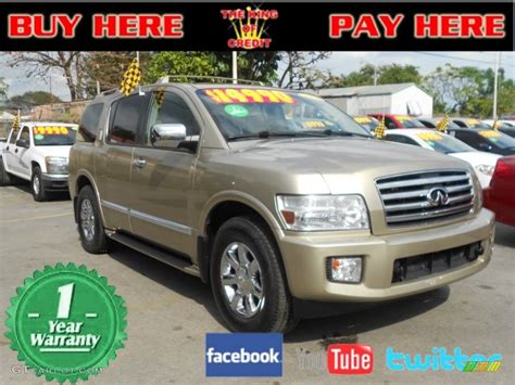 2004 Kashmir Beige Metallic Infiniti QX 56 4WD 60289941 Photo 3