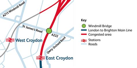 West Croydon Map