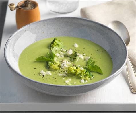 Erbsen Brokkolisuppe Mit Feta Und Minze Cookidoo Das Offizielle