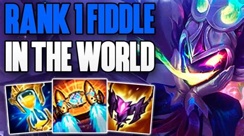 BEST FIDDLESTICKS IN THE WORLD 1V9 WITH OP BUFFED FIDDLE CHALLENGER