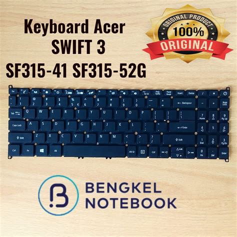 Jual Keyboard Acer Swift Sf Sf Swift Sf Sf G