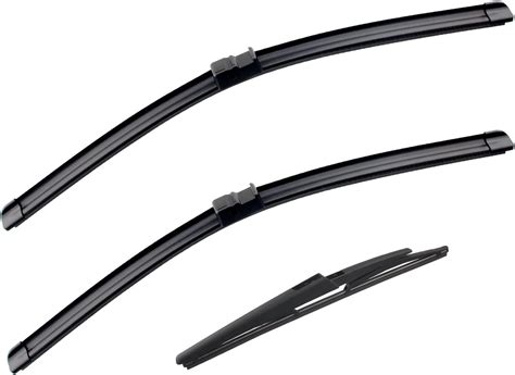 Hrsno Windshield Wipers With Rear Wiper Blade Sets