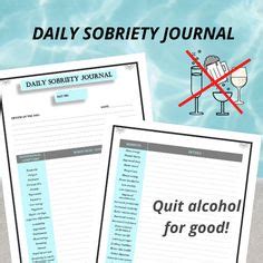 Daily Sobriety Journal