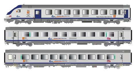 LS MODELS 41234 Set Di Tre Carrozze VU VTU SNCF Ep VI Modellismo