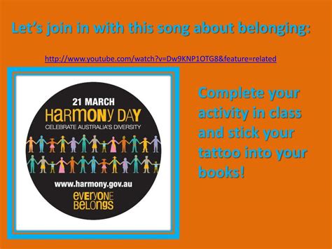 Ppt Harmony Day Powerpoint Presentation Free Download Id2453564