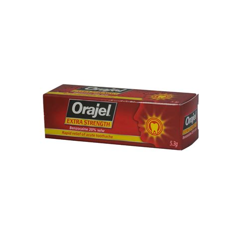 Oragel Orajel™ Severe Toothache And Gum Relief Plus Triple Oragel Mouth Provides Rapid